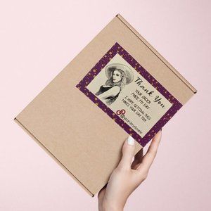 Feminine  Thank You For Your Order Card, Custom Thank You Cards